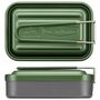 Barbecues - 850 ml aluminum and rectangular color camping bowl - Mess Tin/SKATER collection - ABINGPLUS