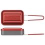 Barbecues - 850 ml aluminum and rectangular color camping bowl - Mess Tin/SKATER collection - ABINGPLUS