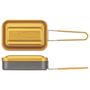 Barbecues - 850 ml aluminum and rectangular color camping bowl - Mess Tin/SKATER collection - ABINGPLUS
