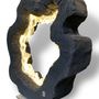 Decorative objects - Burnt wood ring, 40 cm - ARANGO