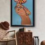 Paintings - FABRIC CHART: PANAMA HAT - CHACHA.ARTDECO
