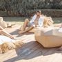Transats - Oeil grec XL avec franges en raphia - MX HOME
