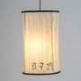 Hanging lights - Stitched Washable Paper Lamps (Baybayin Script for wind ) - INDIGENOUS