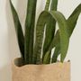 Vases - Paper Clay Bark Planter - INDIGENOUS