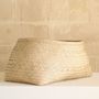 Decorative objects - Oversized Basket - Palm fibre collection by AS'ART - AS'ART A SENSE OF CRAFTS