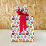 Gifts - Reusable owl gift wrap made in France and made of cotton - NILE® - NILE