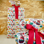 Cadeaux - Emballage cadeau Hiboux réutilisable fabriqué en France et en matière coton - NILE® - NILE