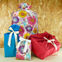 Gifts - Reusable floral gift wrap made in France and made of cotton - NILE® - NILE