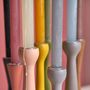 Candlesticks and candle holders - Kinta’s colored wood & arch candleholders - KINTA