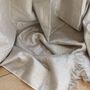 Curtains and window coverings - Curtain Platinum, linen and lurex - EN FIL D'INDIENNE...