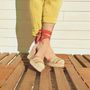 Chaussures - Éclat d'Été - Espadrilles à Ruban Multicolores - ATELIER COSTÀ