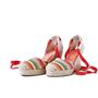 Chaussures - Éclat d'Été - Espadrilles à Ruban Multicolores - ATELIER COSTÀ