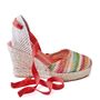 Shoes - The Essence of Summer with our Multicolor Ribbon Espadrilles - ATELIER COSTÀ