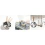 Saucepans  - 16, 18 and 20 cm stainless steel saucepan with two spouts - Aikata/YOSHIKAWA collection - ABINGPLUS