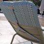 Fauteuils de jardin - Coussin de siège - modèle Ingrid gamme Prestige - assise outdoor personnalisable pour le fauteuil bas de la gamme Luxembourg - SOFTLANDING