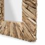 Miroirs - Le Miroir Driftwood Framed - Naturel - M - BAZAR BIZAR LIVING