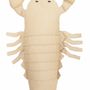 Ottomans - XL floating lobster raffia effect ottoman - MX HOME