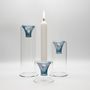 Candlesticks and candle holders - Tharros Blue Set - KANZ