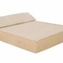 Deck chairs - 2 seater sun lounger bed with raffia effect - MX HOME
