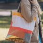 Bags and totes - shopper bag zip - velvet - ARTEBENE