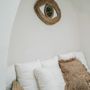 Mirrors - The Raffia Eye Mirror - Natural - M - BAZAR BIZAR LIVING