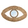 Mirrors - The Raffia Eye Mirror - Natural - M - BAZAR BIZAR LIVING