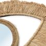 Mirrors - The Raffia Eye Mirror - Natural - M - BAZAR BIZAR LIVING