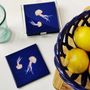 Gifts - COASTER SET OF 4 — JELLYFISH SERIES - 204 HAUS CRAFTERS