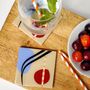 Cadeaux - SET DE DESSOUS DE VERRE — MONTI - 204 HAUS CRAFTERS