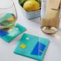Design objects - COASTER SET — BLOCK PARTY SERIES - 204 HAUS CRAFTERS