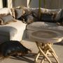 Cushions - The Cotton Bonita Cushion Cover - Natural Black - 40x40 - BAZAR BIZAR LIVING