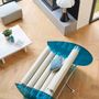 Sofas - MW05| Soshagro Pearl sofa with blue glass panels - MW Exclusive - MOJOW