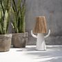 Lampes de bureau  - La Lampe de Table Billy Bob - Blanc Naturel - BAZAR BIZAR - DONT USE