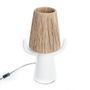 Lampes de bureau  - La Lampe de Table Billy Bob - Blanc Naturel - BAZAR BIZAR - DONT USE