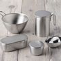 Kitchen utensils - 500 ml stainless steel bowl with handle - And/YOSHIKAWA collection - ABINGPLUS