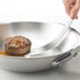 Kitchen utensils - Tolu stainless steel flat spatula - eATOCO/YOSHIKAWA collection - ABINGPLUS