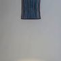 Hanging lights - Stitched Washable Paper Lamps (Blue) - INDIGENOUS