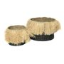 Boîtes de rangement  - Les Paniers Aloha - Noir Naturel - Lot de 3 - BAZAR BIZAR LIVING