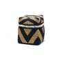 Coffrets et boîtes - Le Panier Beaded Cowrie Diamond - Noir Or - M - BAZAR BIZAR LIVING