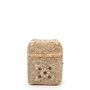 Boîtes de rangement  - Les Paniers Beaded Flowers - Brun Naturel - S - BAZAR BIZAR LIVING