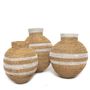 Decorative objects - The Buhera Basket - Natural White - 60 - BAZAR BIZAR LIVING