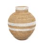 Decorative objects - The Buhera Basket - Natural White - 70 - BAZAR BIZAR LIVING