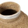 Decorative objects - The Buhera Basket - Natural White - 70 - BAZAR BIZAR LIVING
