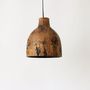 Ceiling lights - Wooden pendant lights decorated with fractal wood burning - WOODENDREAMS