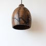 Ceiling lights - Wooden pendant lights decorated with fractal wood burning - WOODENDREAMS