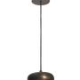 Suspensions - Galet de 22 cm de diamètre en bronze avec led - FREZOLI LIGHTING
