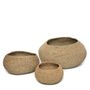 Caskets and boxes - The Ho Coc Basket - Natural - Large - BAZAR BIZAR LIVING