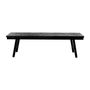 Bancs - Le Banc Chevrons - Noir - 150 - BAZAR BIZAR LIVING