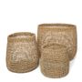 Caskets and boxes - The Lang Co Basket - Natural - Large - BAZAR BIZAR LIVING
