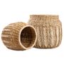 Caskets and boxes - The Luziru Basket - Natural - L - BAZAR BIZAR - COASTAL LIVING